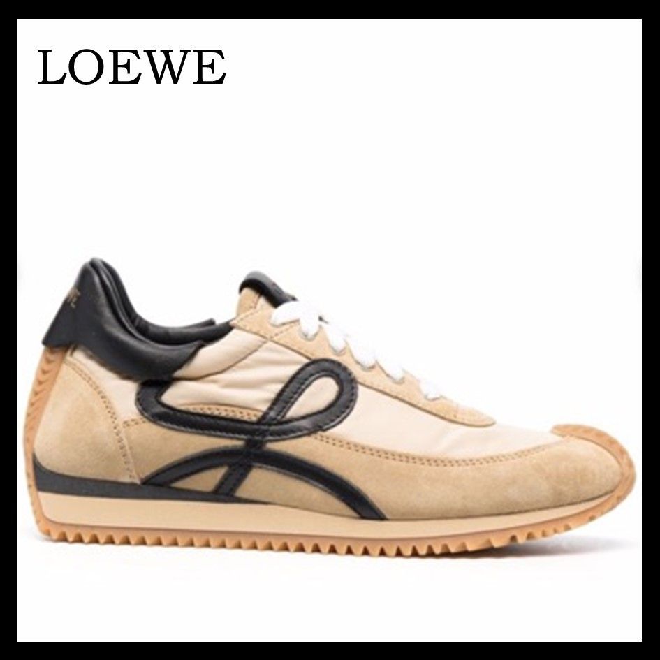 LOEWE (ロエベ) フローランナー ナイロン スエード スニーカー