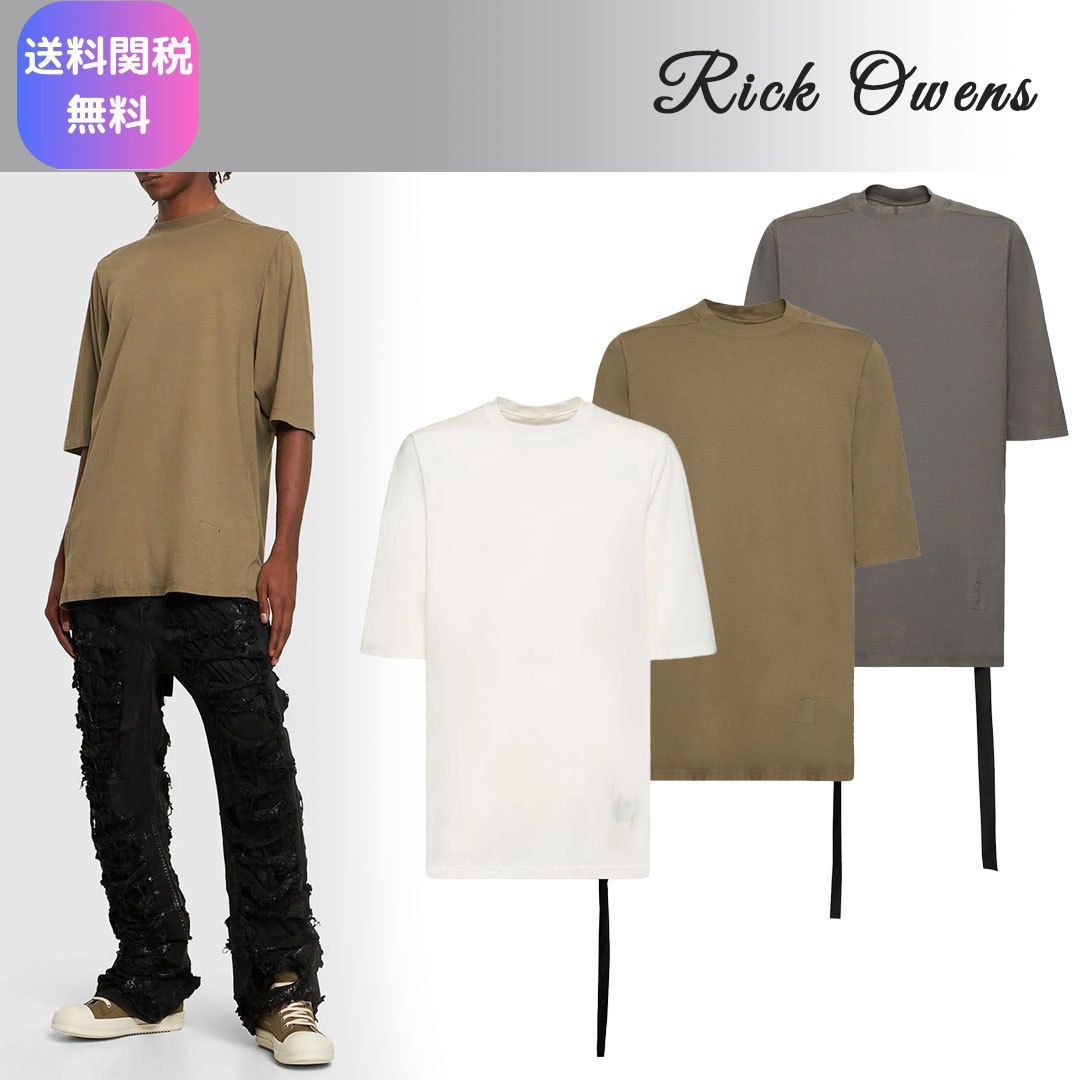 Rick Owens DRKSHDW】 ジャンボ コットン ジャージー Tシャツ