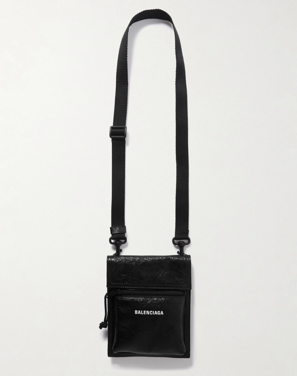 BALENCIAGA エクスプローラー レザー メッセンジャーバッグ 人気