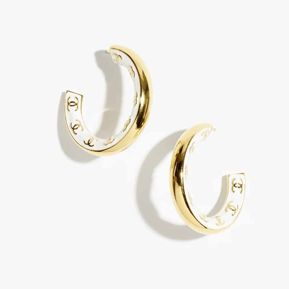 CHANEL フープ ピアス (CHANEL/ピアス) ABC992 B16125 NW384