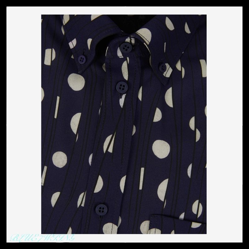 【再入荷】 BALENCIAGA] (BALENCIAGA/ブラウス ポルカドットブラウス トップス