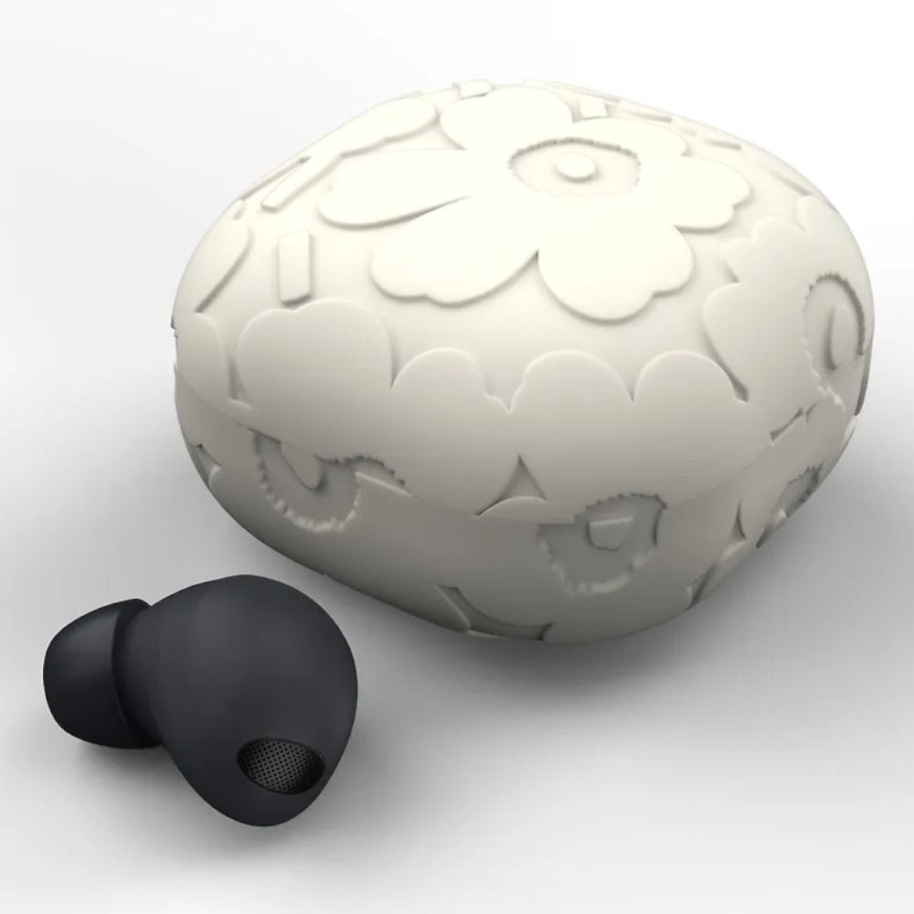 24SS■marimekko■Galaxy Buds シリコンケース ベージュ Unikko marimekko×samsung】Unikko バッズ ケース Buds2 Pro (marimekko