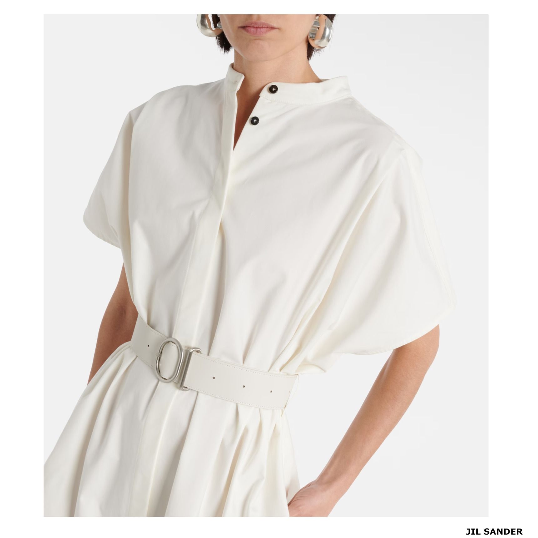 JIL SANDER ジルサンダー ワンピース Belted leather 899092