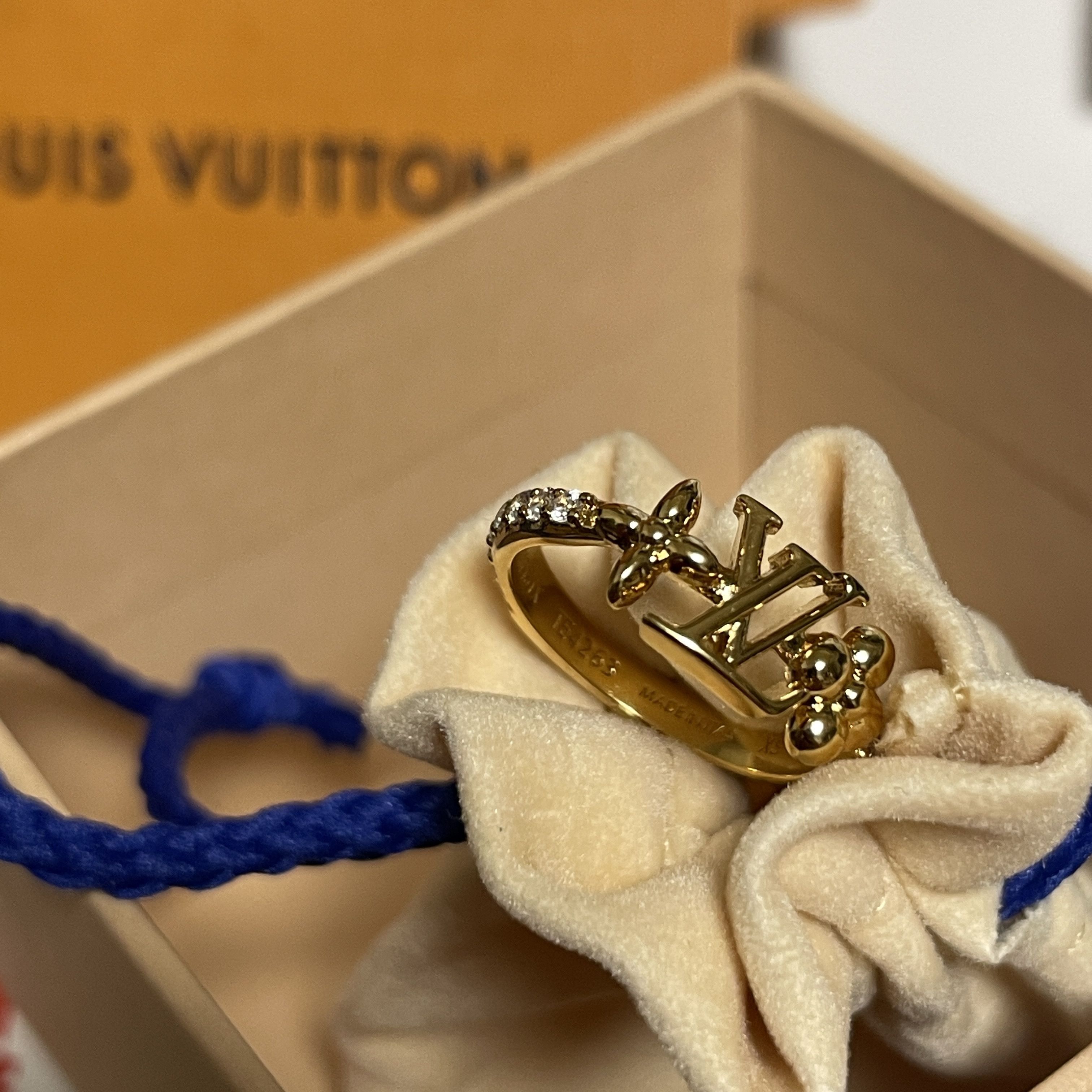 国内発送【Louis Vuitton】リング・LV アイコニック (Louis
