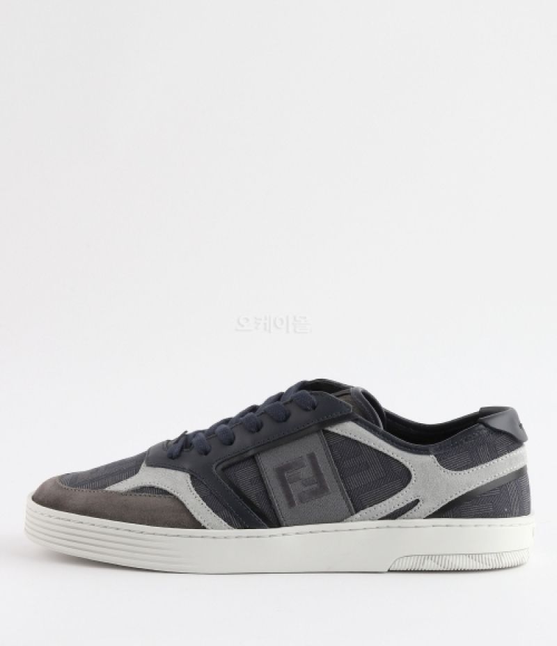 FENDI 23AW STEP レザースニーカー FENDI|SNEAKERS (Step Leather Low Top Sneakers(7E1631 AQ