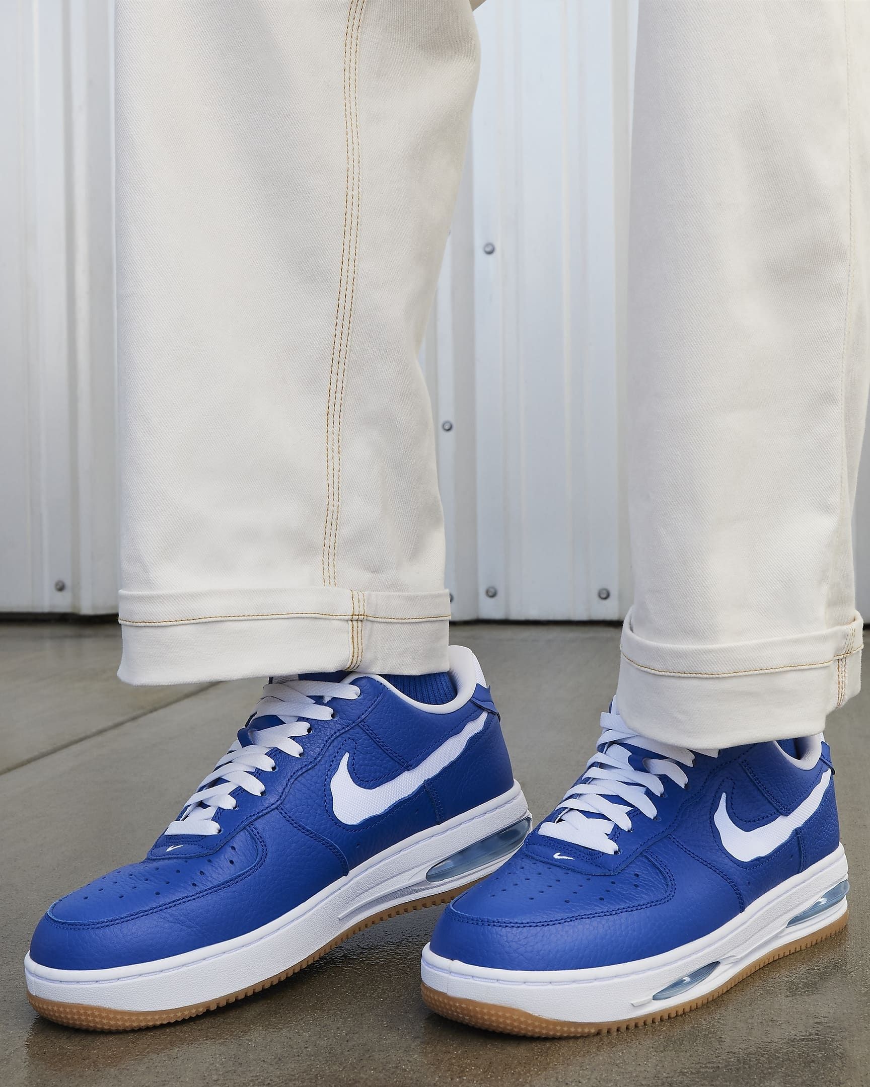 ☆NIKE☆エアフォース1 LOW EVO☆ブルー/ホワイト☆ (Nike