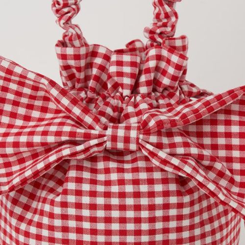 ☆2024SS新作☆RONRON☆BIG RIBBON MINI BAG (RONRON/トート