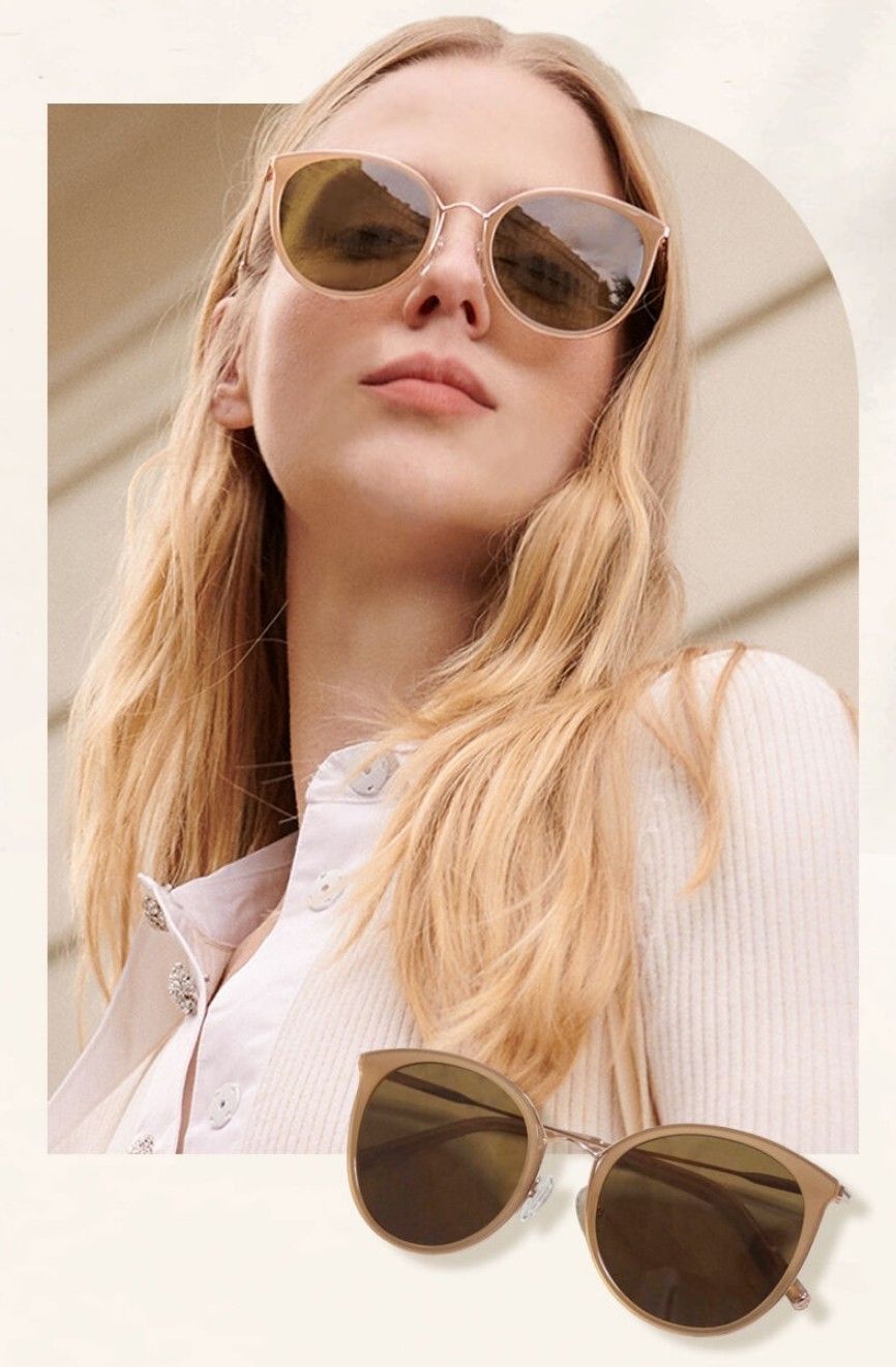 CARIN] MADELEINE MORE Sunglasses スジ着用 (CARIN/サングラス