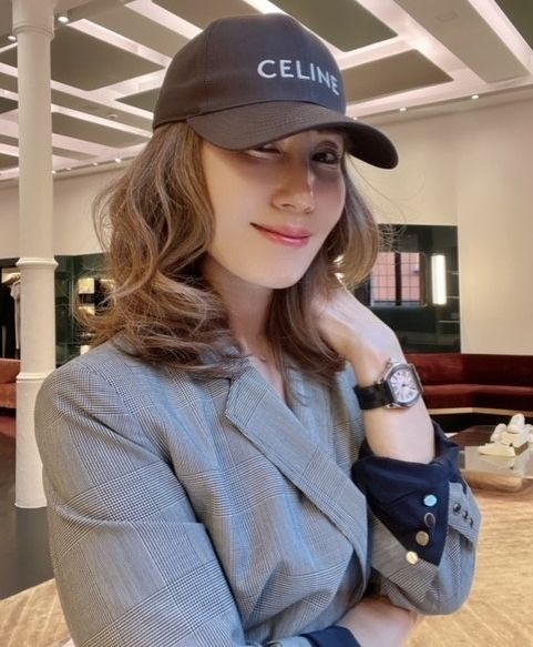celine cap navy 2AUA2242N LISA着用モデル Mサイズ
