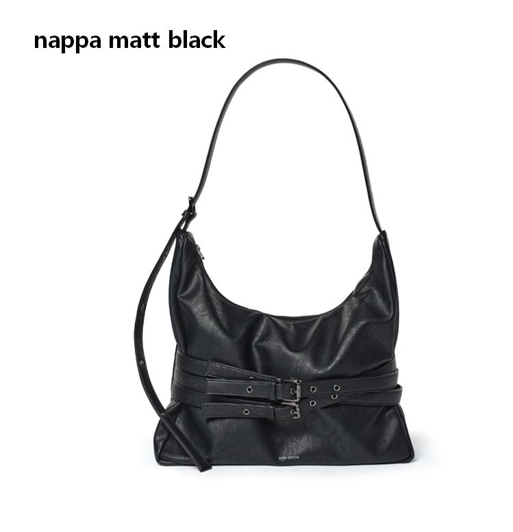 SAMO ONDOH/送料・関税込み/Pocket utility bag L nappa black