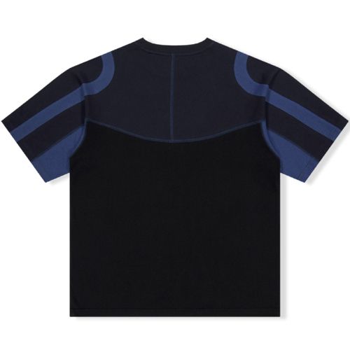 Tシャツ・カットソー YESEYESEE Cover Stitch Tee Black セール】yeseyesee/イエスアイシー Cover Stitch Tee ビック