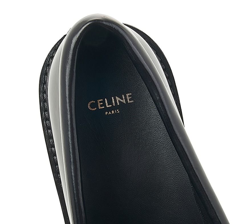 【CELINE】トリオンフ チェーンチャンキーローファー ☆Celine☆トリオンフチェーン付き マーガレット ローファー