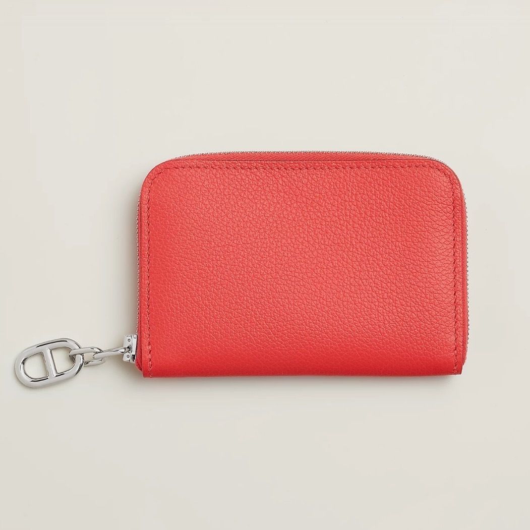 シンプルでおしゃれ！】HERMES Zipengo カードホルダー (HERMES