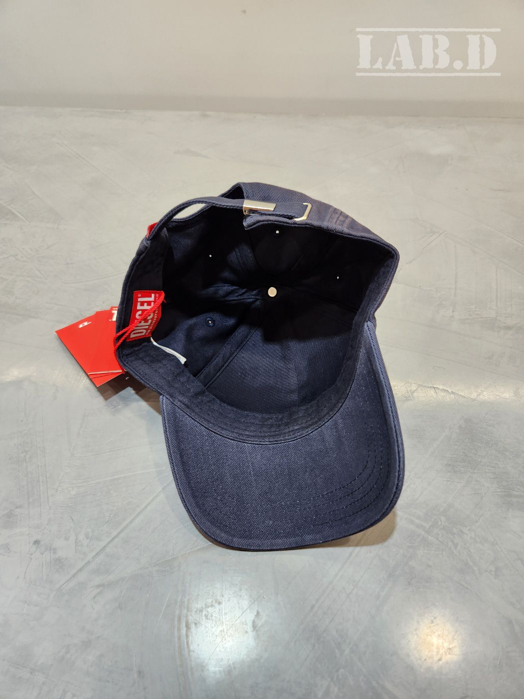 DIESEL | C-RUN-WASH CAP BLUE A11361 0BLAA 81E キャップ