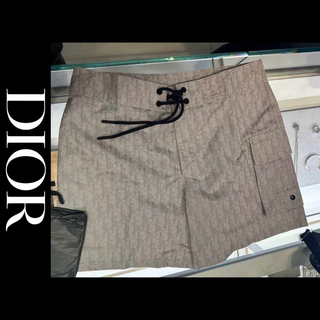 DIOR】オブリーク スイムショーツ Oblique Swim Shorts (Dior