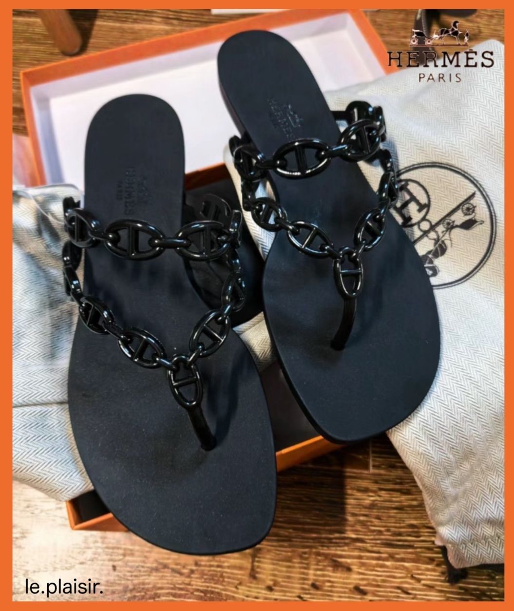 宮崎麗香さん着用♡】HERMESサンダル (HERMES/サンダル
