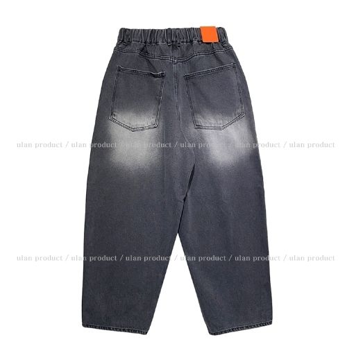 【U LAN】Swen Hand Washing Balloon Denim Pants U LAN】Swen Hand Washing Balloon Denim Pants (U LAN/デニム