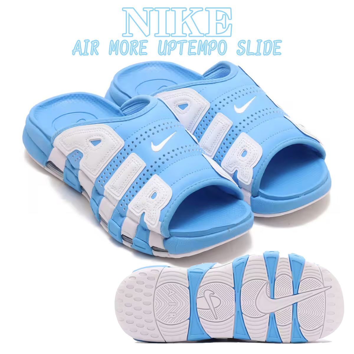 NIKE 新品 ナイキ AIR MORE UPTEMPO SLIDE エアモアアップテンポ