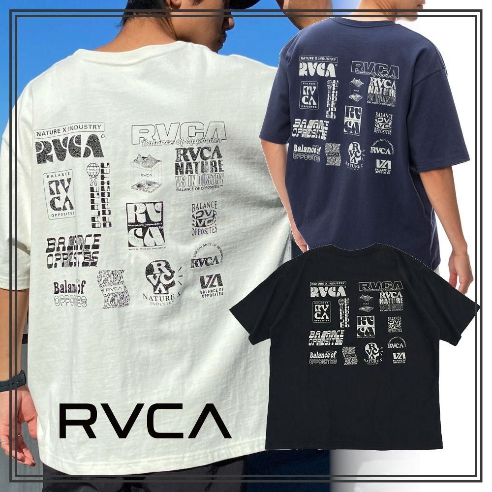 完売確実 大人気 RVCA BILL BOARD SS Tシャツ バックプリント