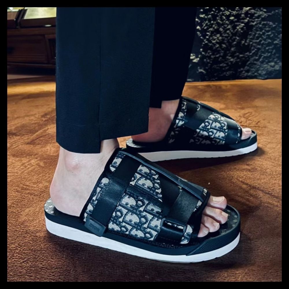 ディオール DIOR ALPHA 43 オブリーク メンズ アルファ サンダル