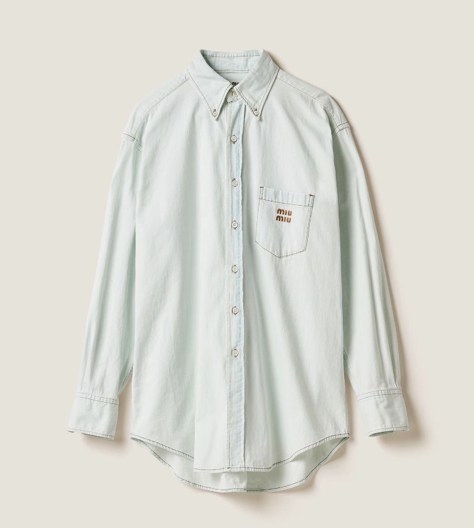 miu 【ミュウミュウ】Miu Miu 22SS ヴィンテージ加工 デニム