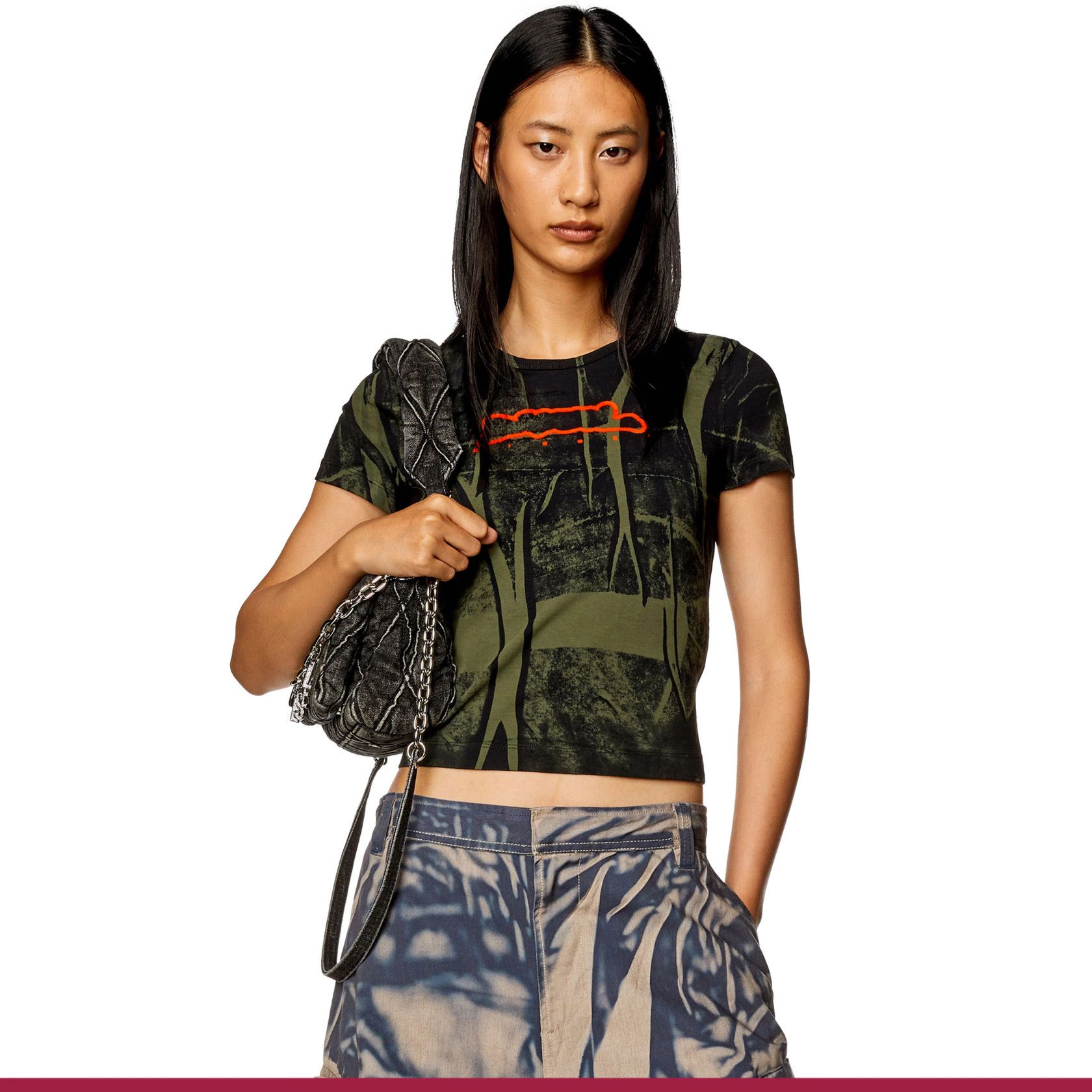 送料込★DIESEL★半袖Tシャツ Just N16 Tシャツ 国内即発】DIESEL『T-Uncutie-Long-N5 半袖Tシャツ』送料込