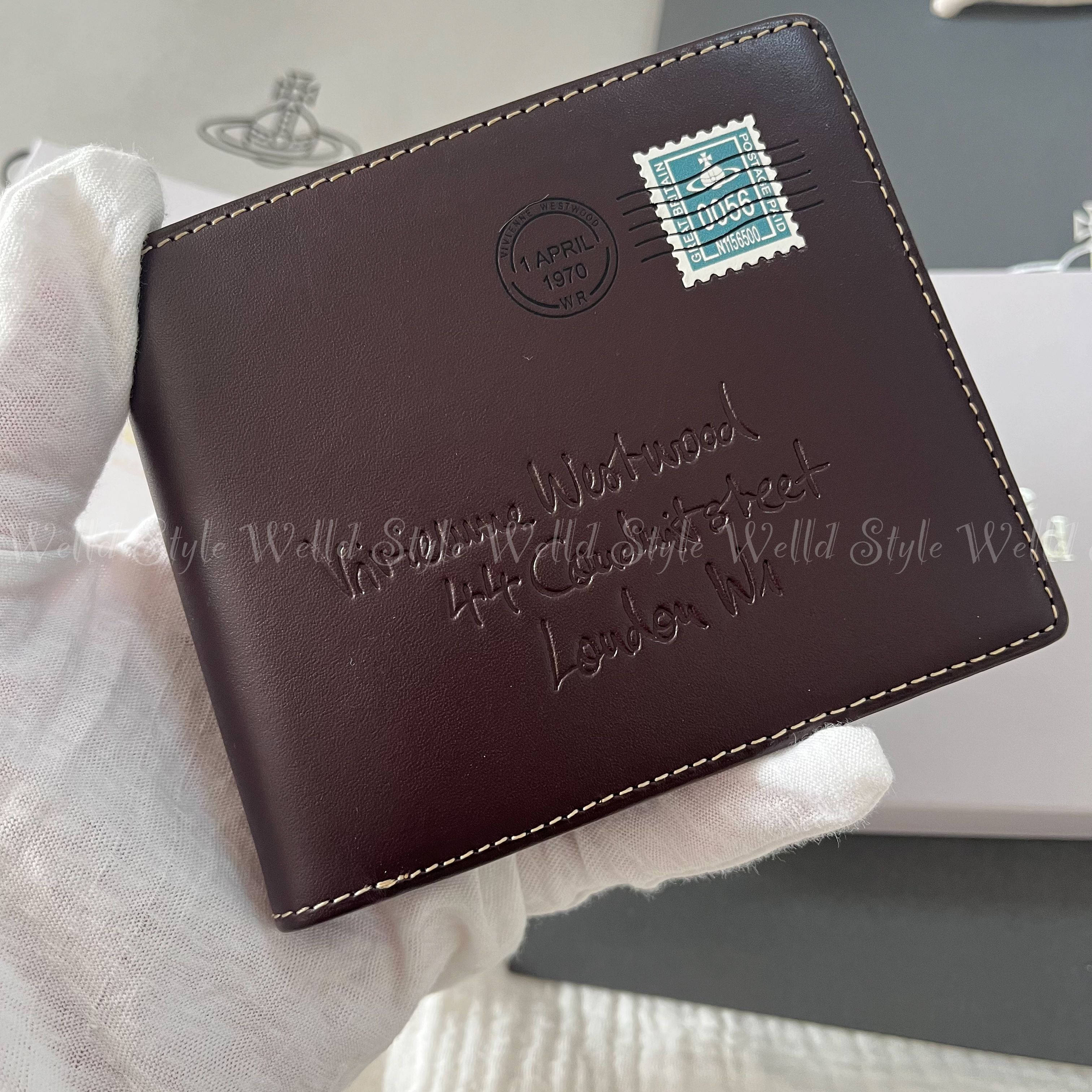 すぐ届く 【Vivienne Westwood】 エンベロープ2 二つ折り財布