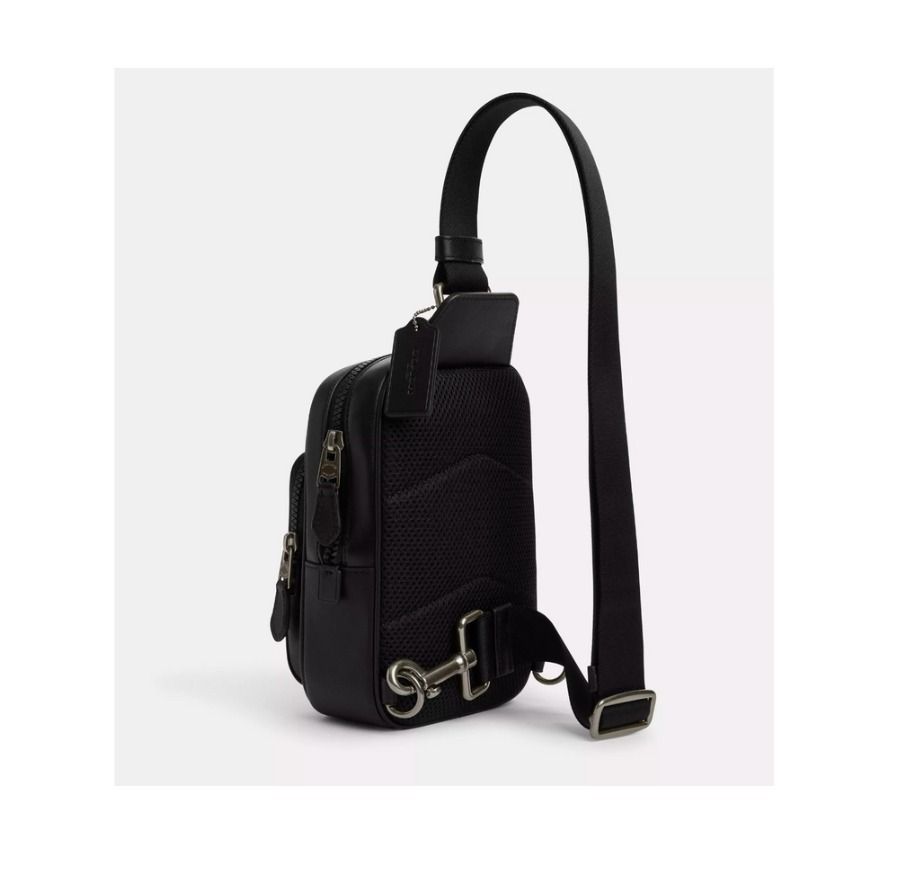 新作グッ COACH】トラック パック 送料込み キャンバス 14シグネチャー バッグ