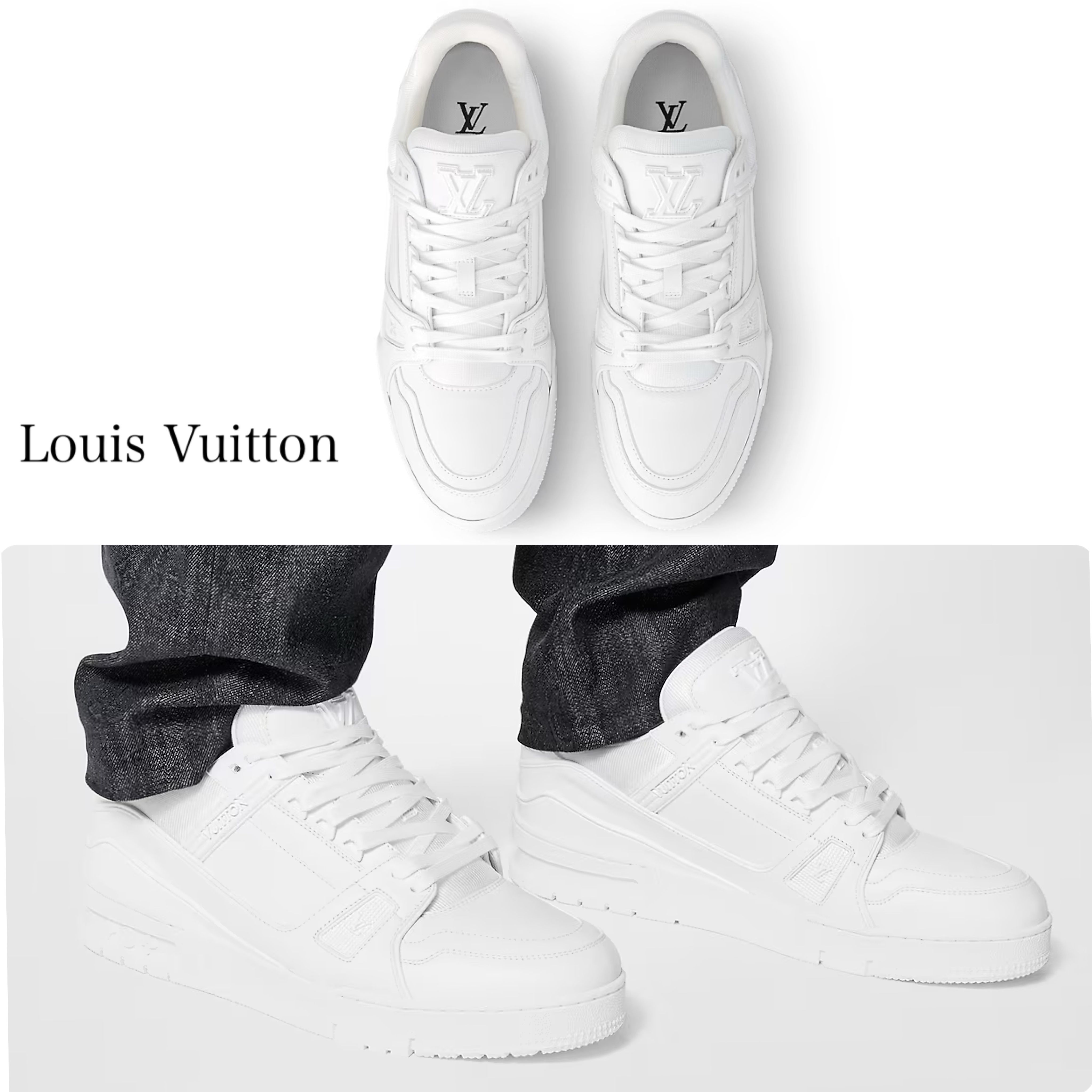 大人気！！【LOUIS VUITTON】LVトレイナースニーカー ルイ・ヴィトン新作スニーカー】人気の「LVトレーナー」に