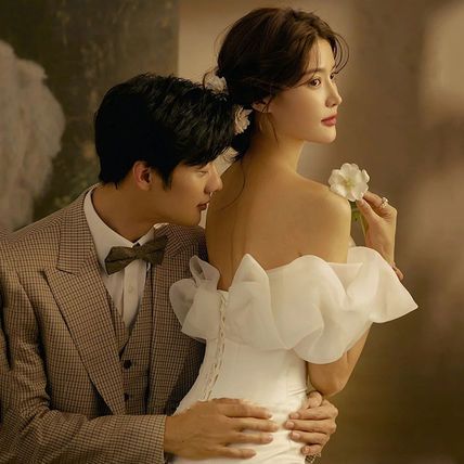 ウエディングドレス ベアトップ マーメイド 結婚式 韓国 マーメイド ベアトップ 結婚式 ウエディングドレス ロング 韓国