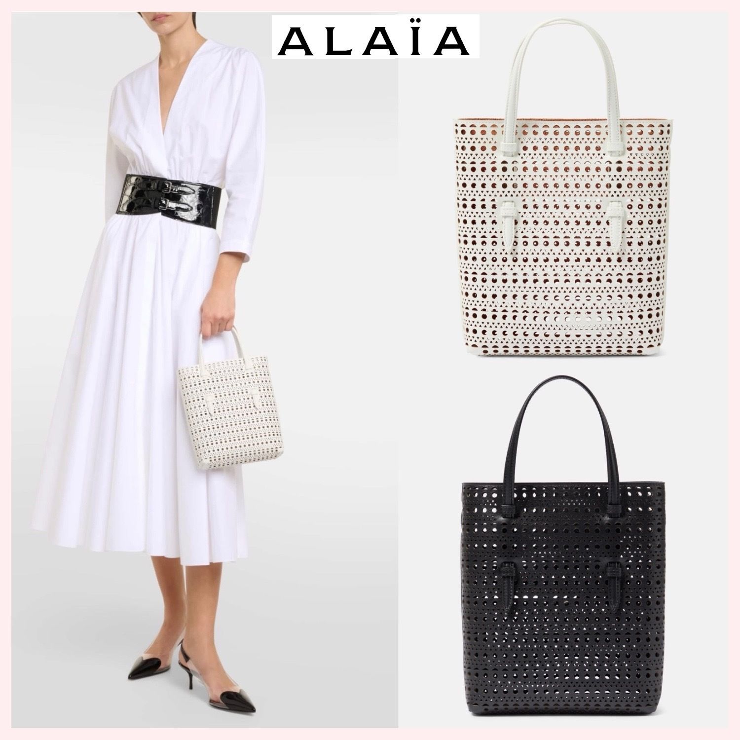 ALAIA アライア リンク ラシ ハケット ハック 【関税込】 レディース デザイナーズバッグ｜アライア日本公式
