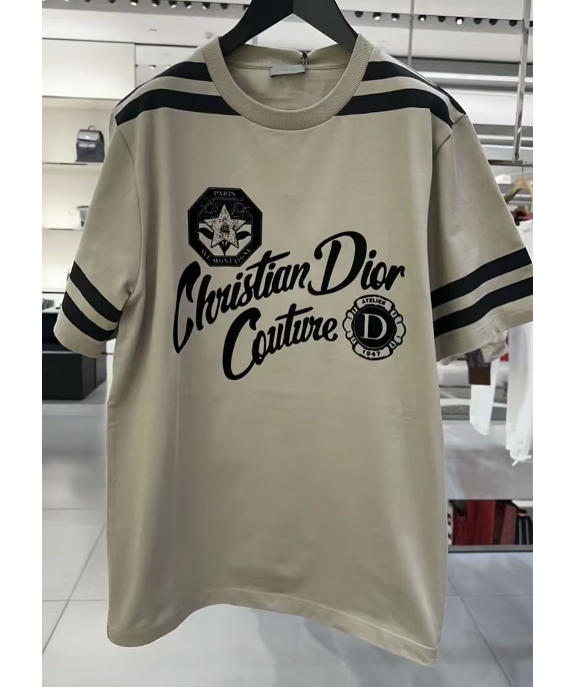 【大人気♪】Dior★Couture ロゴ Tシャツ Dior 'Christian Dior Couture' Chest Logo Relaxed Fit T Shirt
