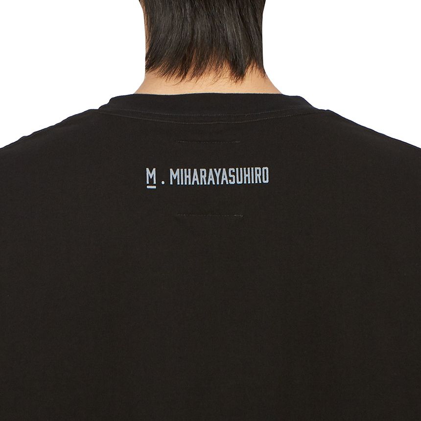 メゾンミハラヤスヒロ メンズ 半袖Tシャツ A12TS651 BLACK メゾンミハラヤスヒロ メンズ 半袖Tシャツ A12TS651 BLACK