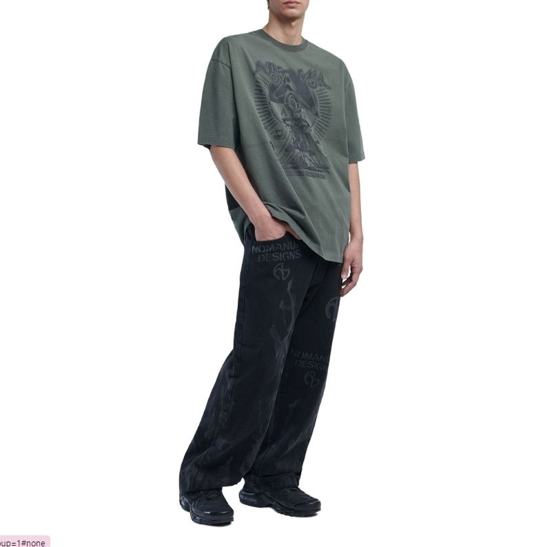 Tシャツ・カットソー NOMANUAL CYBER GOD T-SHIRT 4TR431 NOMANUAL CYBER GOD T-SHIRT 4TR431 (NOMANUAL/Tシャツ