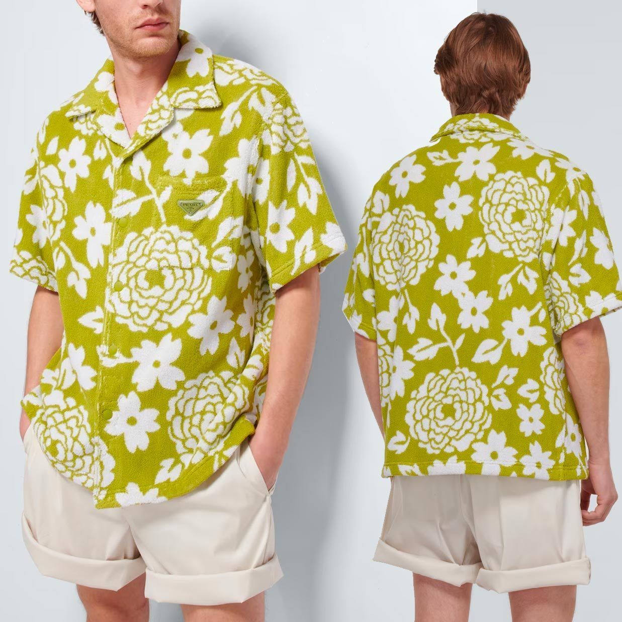 PRADA プラダ ハワイ Hawaii プリントシャツ 半袖 メンズ 楽天市場】prada アロハ（メンズファッション）の通販
