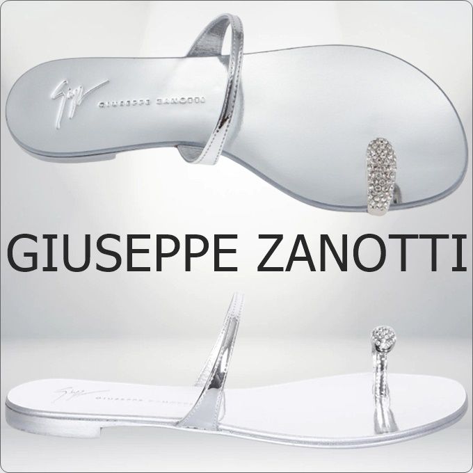 ★送料関税込★GIUSEPPE ZANOTTI メタリック ストラップサンダル 送料・関税込☆GIUSEPPE ZANOTT☆メタリック ストラップサンダル