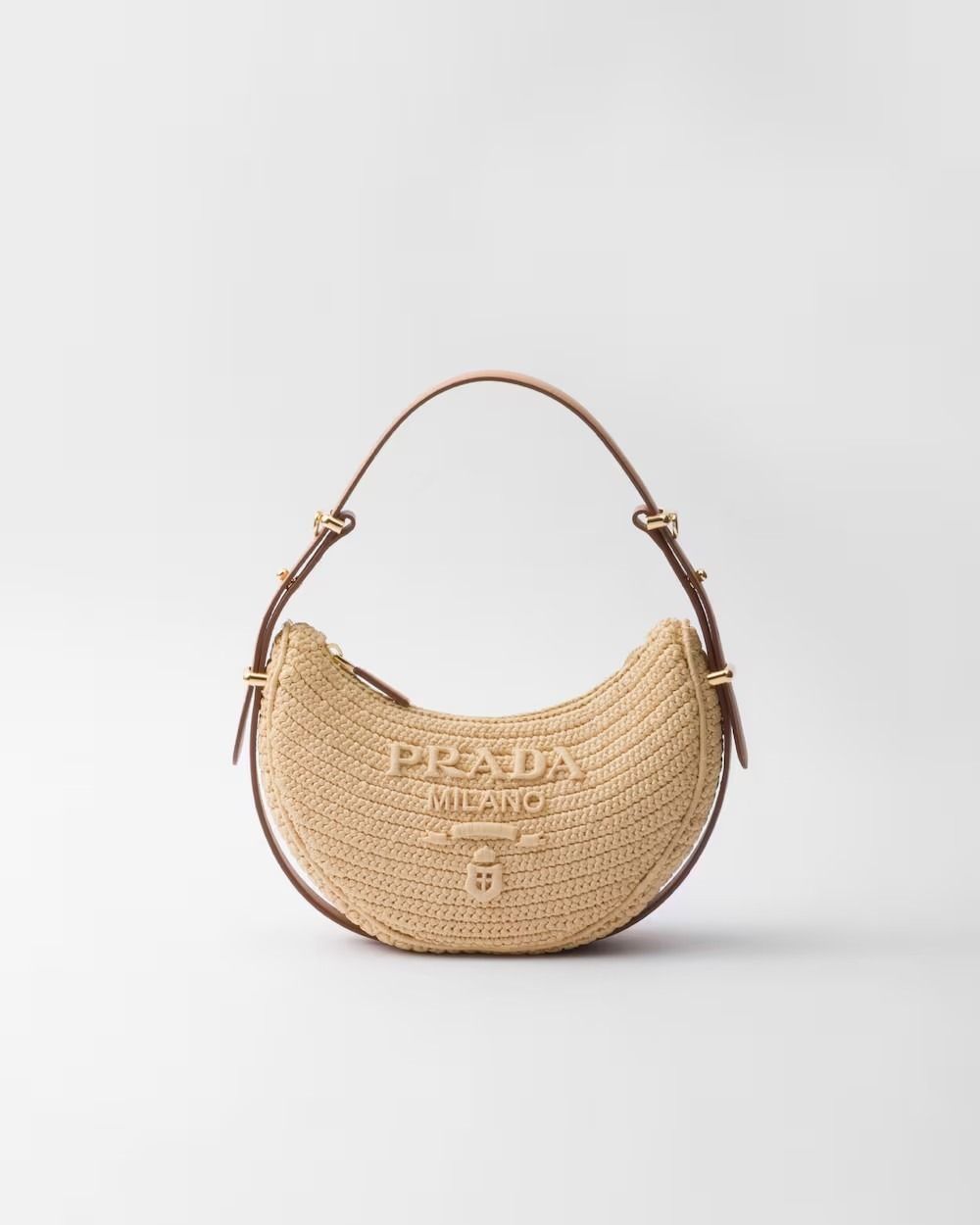 Prada プラダ Arque ショルダーバッグ S 直営店買付】プラダ☆アーケ レザー ショルダーバッグ☆1BC194