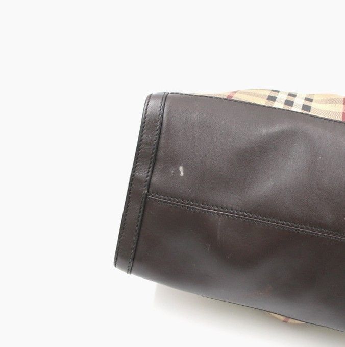 Burberry ヘイマーケットチェック トートバッグ 2WAY 中古 Burberry ヘイマーケットチェック トートバッグ 2WAY 中古
