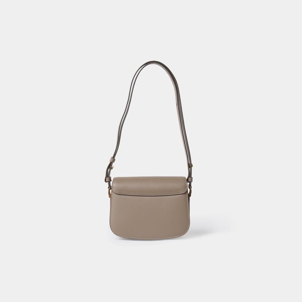 AMI PARIS ハンドバッグ ミニ バッグ グレインレザー バッグ