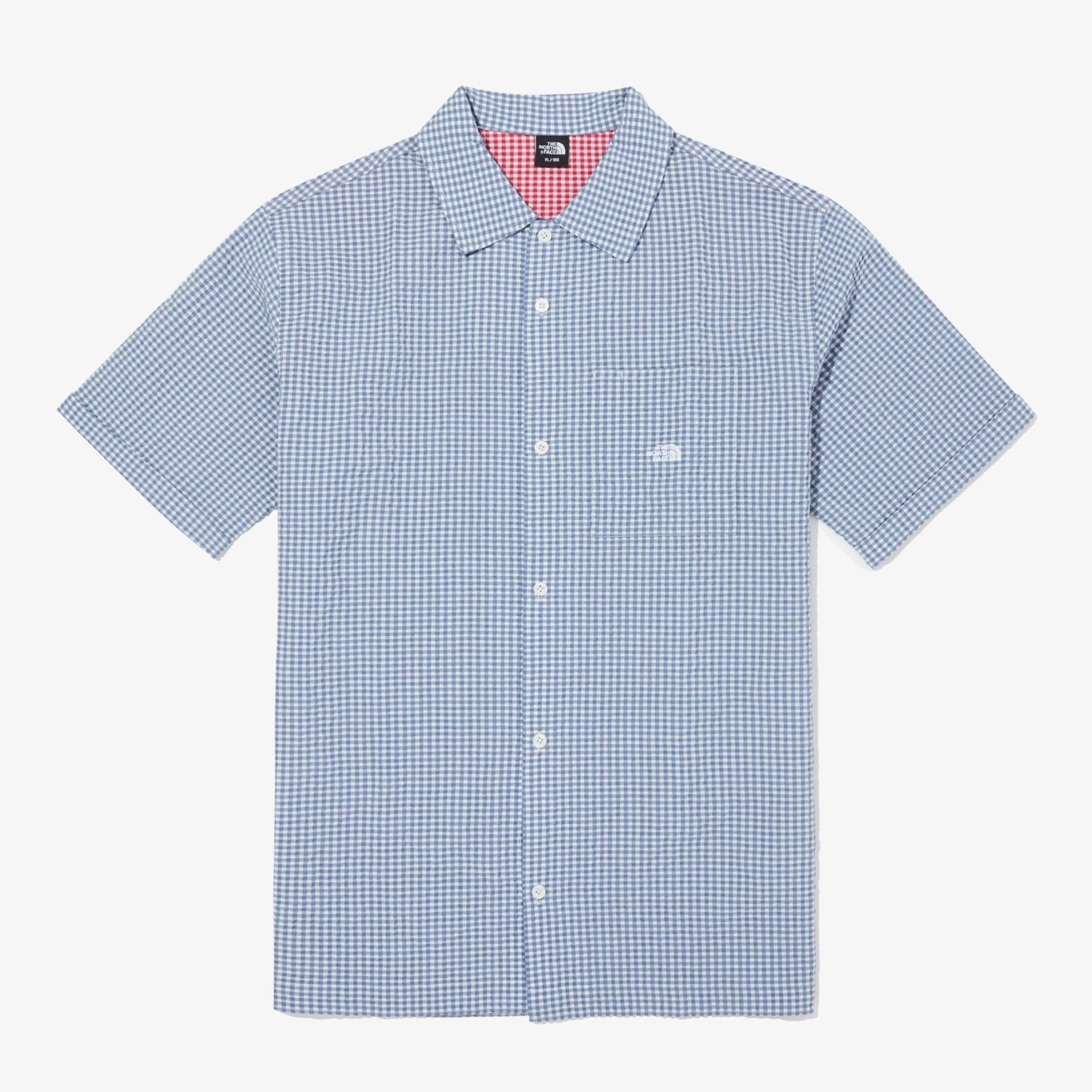 ★24SS★【THE NORTH FACE】★M'S TRAVELER CHECK S/S シャツ★ ノースフェイス] M'S TRAVELER CHECK S/S シャツ☆新作・24SS