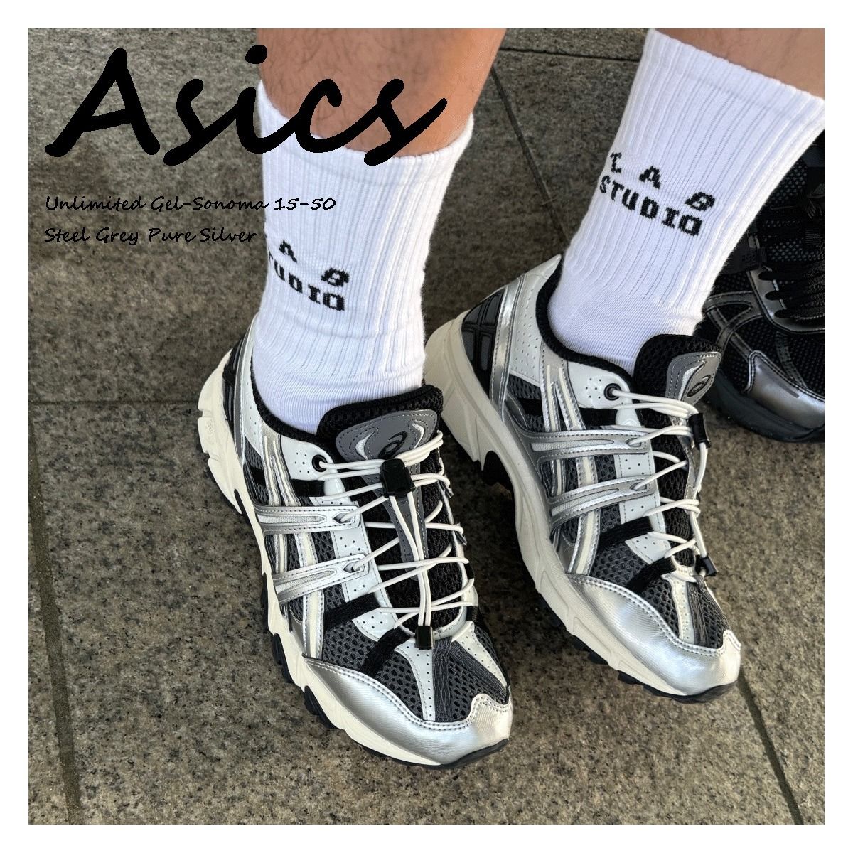 Asics ☆ Unlimited Gel-Sonoma 15-50 Steel Grey Pure Silver