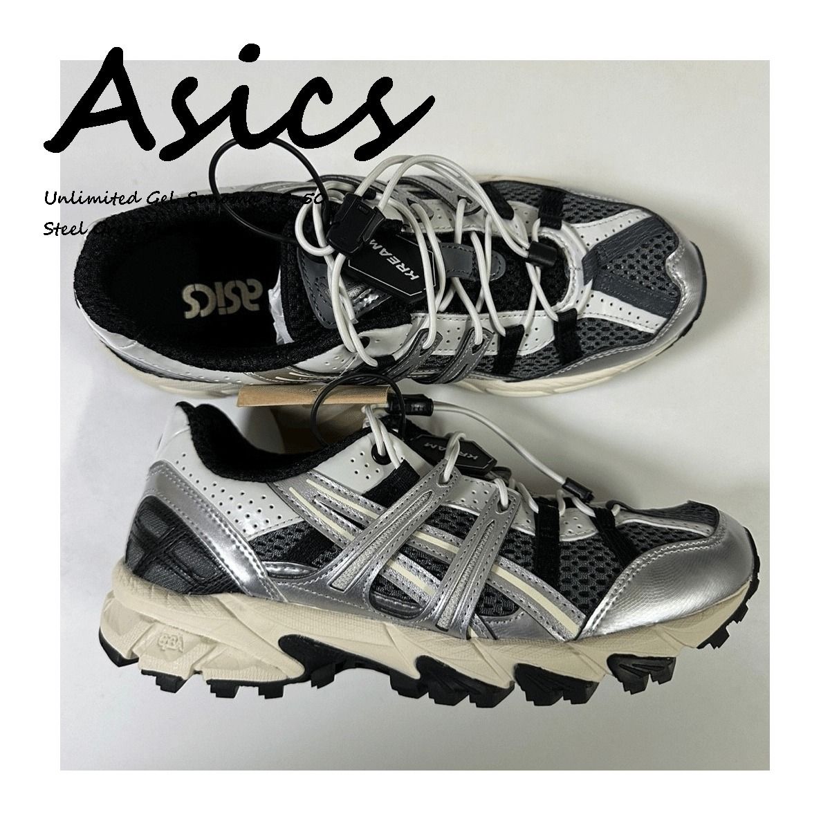 Asics ☆ Unlimited Gel-Sonoma 15-50 Steel Grey Pure Silver