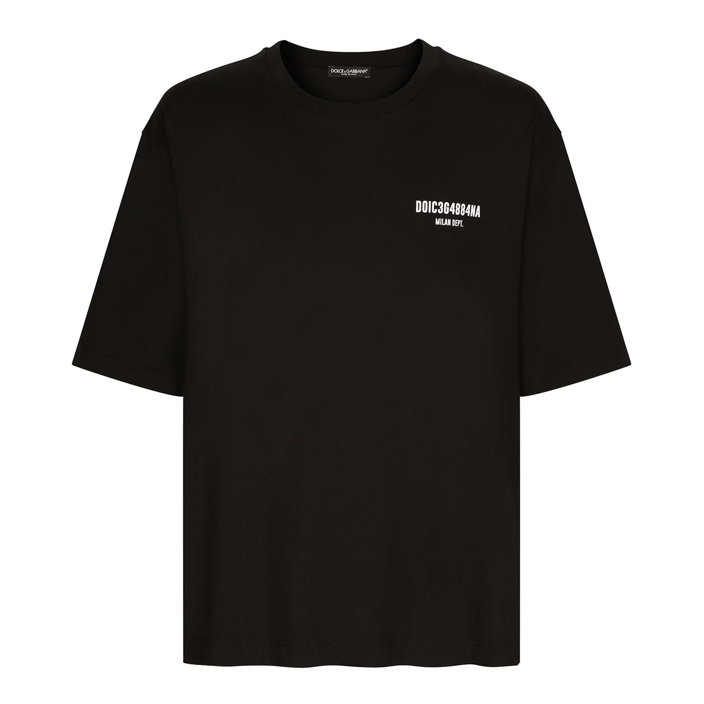 DOLCE AND GABBANA】BIGセール☆DGVIB3 PATCH COTTON Tシャツ