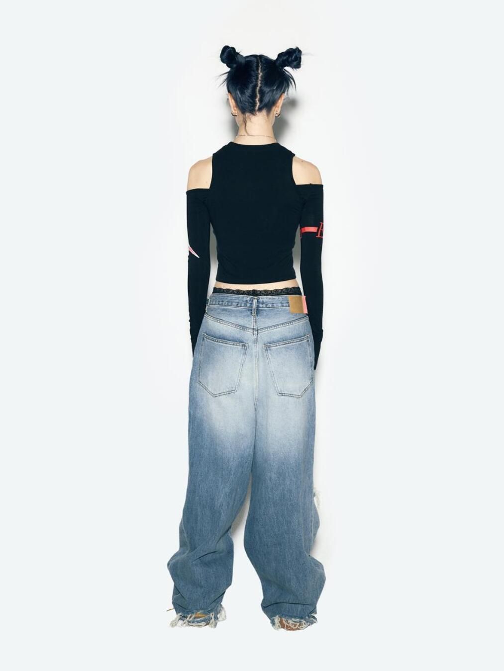 ★送料・関税込★as if calie★CANDYFORNIA CUT OUT LONG SLEEVE asif CALIE CANDYFORNIA CUT OUT LONG SLEEVE 4BFK328 (as if