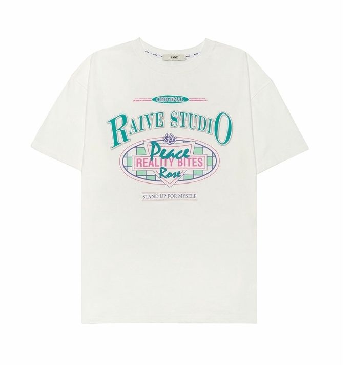 RAIVE ビンテージ アートワーク Tシャツ (RAIVE/Tシャツ