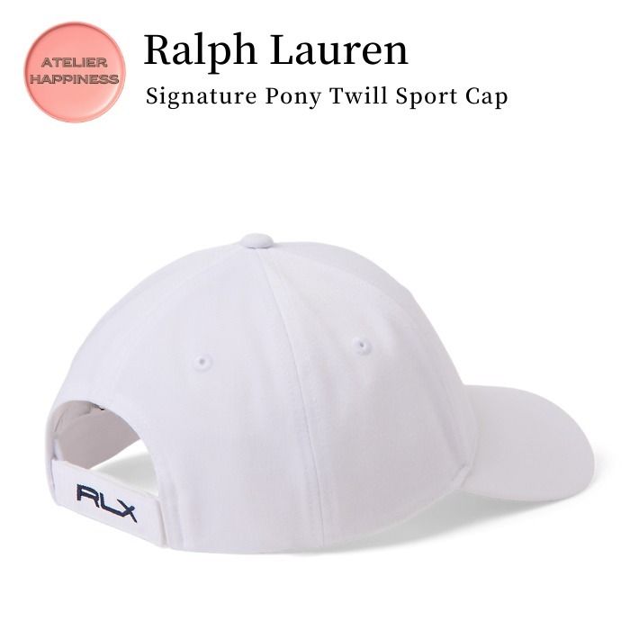 Ralph Lauren】シグネチャー ポニー ツイル スポーツ キャップ