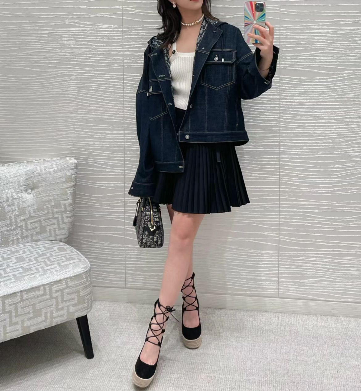 【☆カジュアル×シンプル★】Dior オーバーサイズ ジャケット オーバーサイズがお洒落♪】DIOR☆オーバーサイズ ジャケット