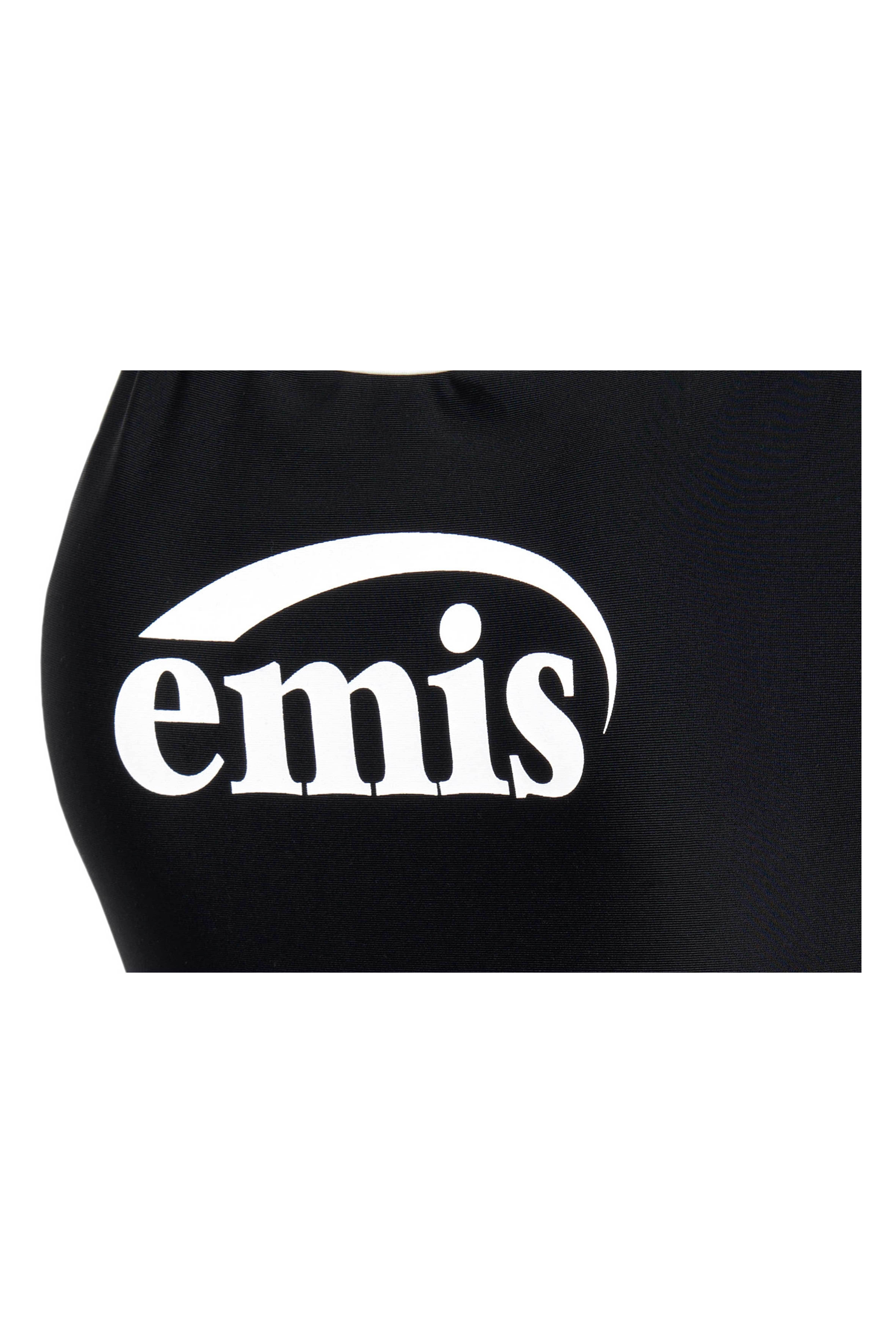 韓国EMIS エミス】LOGO V-BACK STRAP SWIMSUIT (EMIS/ワンピース
