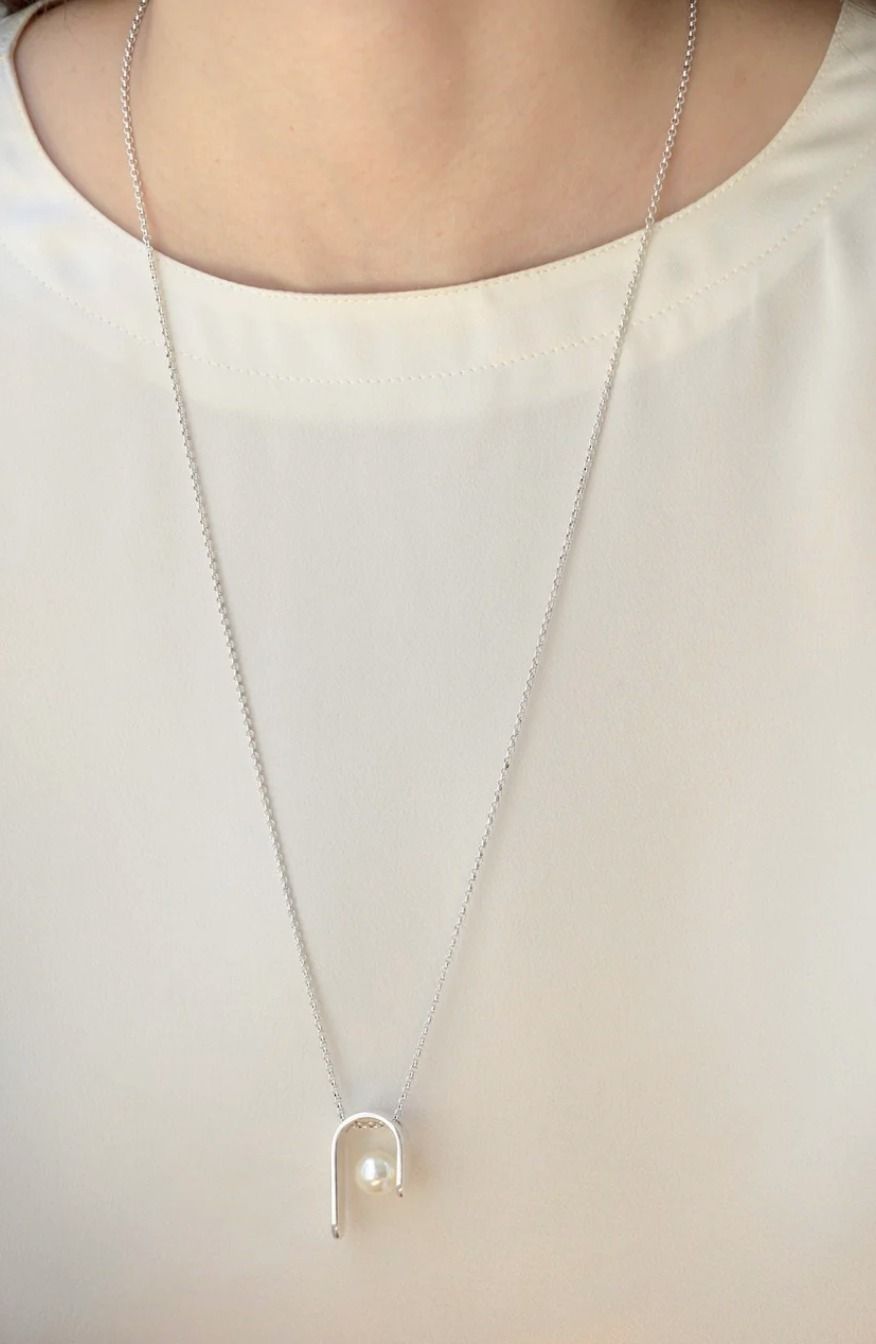 Philippe Audibert】KARLA PEARL☆ペンダントロングネックレス