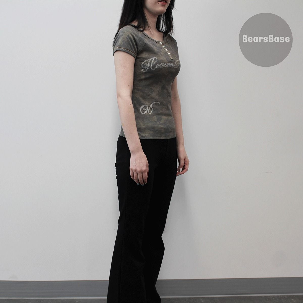 SCULPTOR Heavenly Button Down Tee 4BFT345 (SCULPTOR/Tシャツ